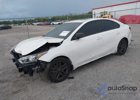 2021 Kia Forte Gt-Line from USA, damaged, VIN 3KPF34AD0ME380206
